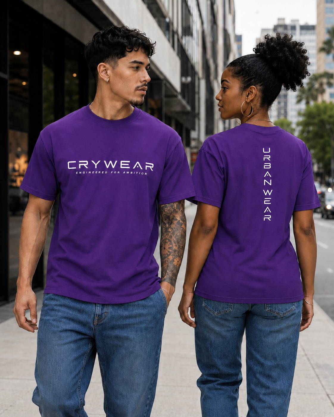 Crywear Engineered for Ambition Urban Wear Tee