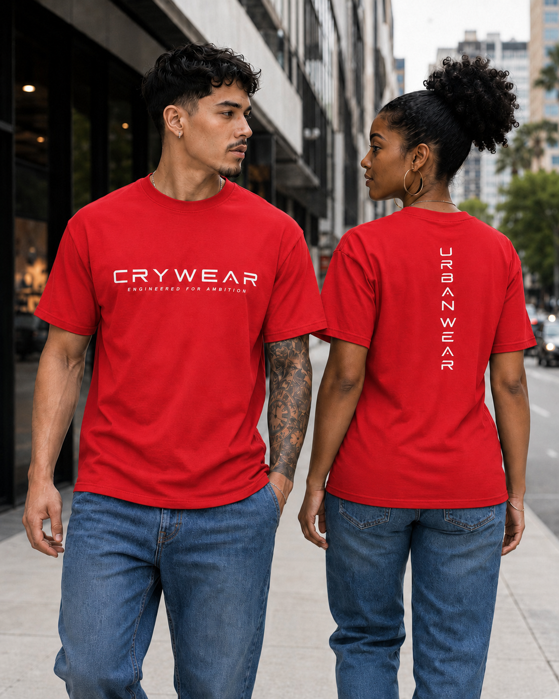 Crywear Engineered for Ambition Urban Wear Tee