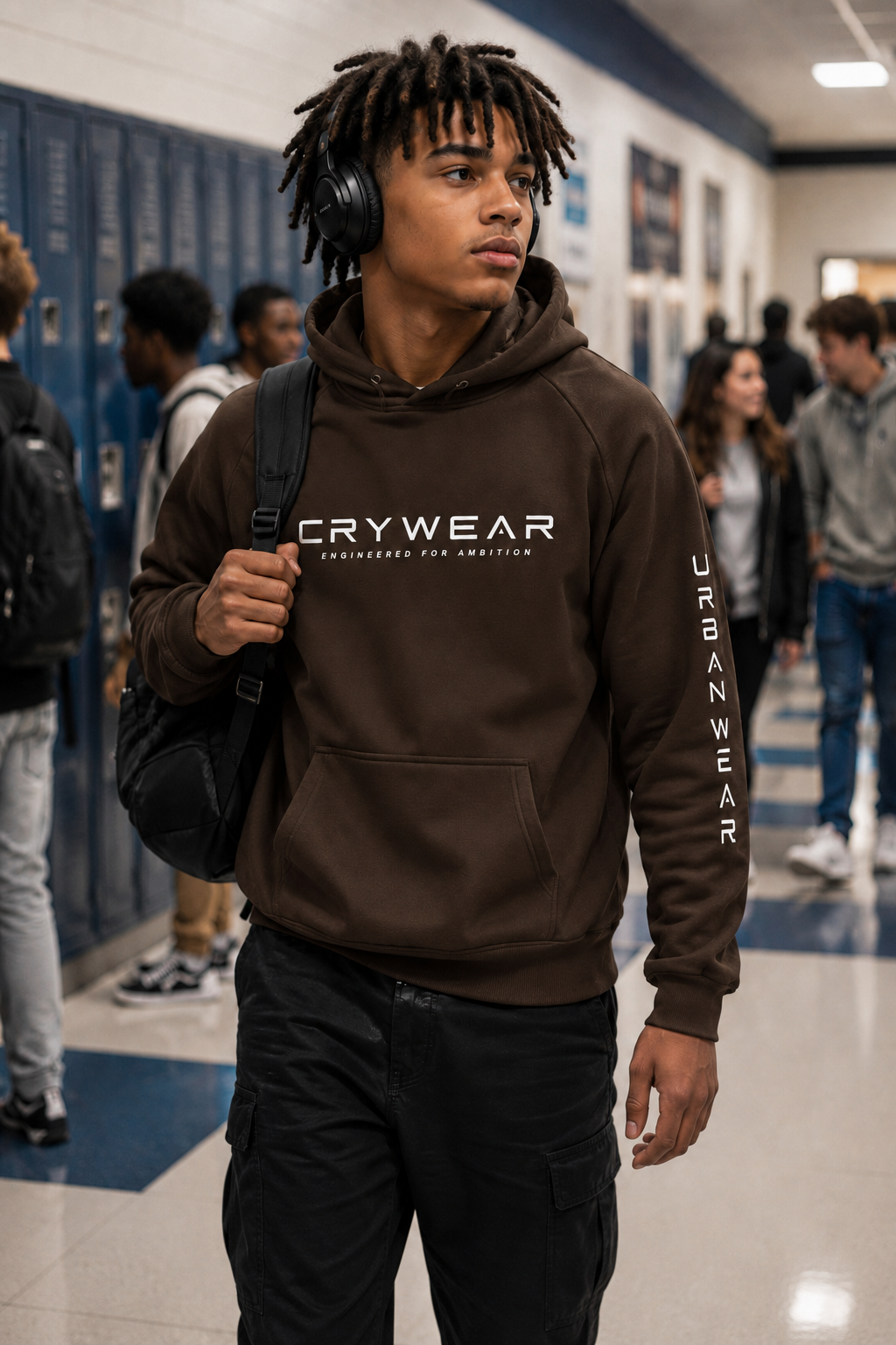 Crywear Engineered for Ambition Super Heavyweight Hoodie (unisex)