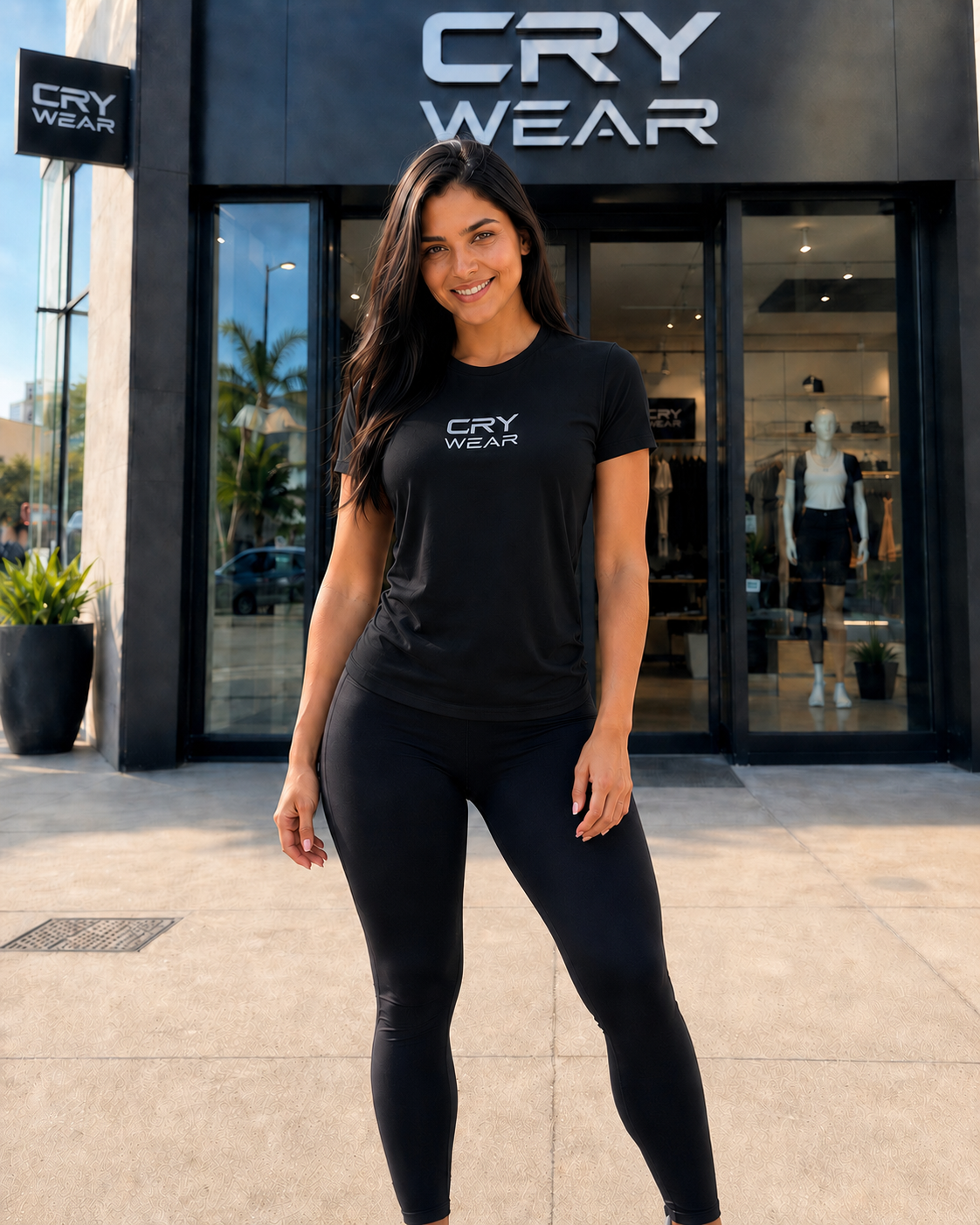 Crywear Women’s Fitted Performance Tee