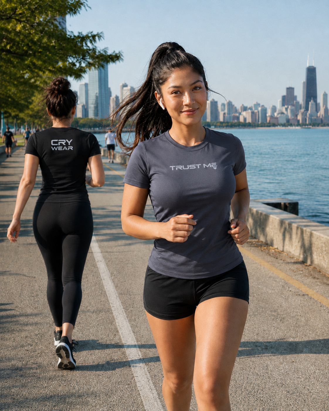 Crywear Women’s “Trust Me” Fitted Performance Tee
